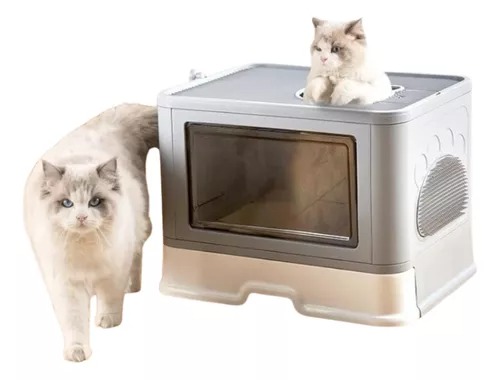 Miniatura 4 de Arenero Para Gato Con Tapa Ventilación B